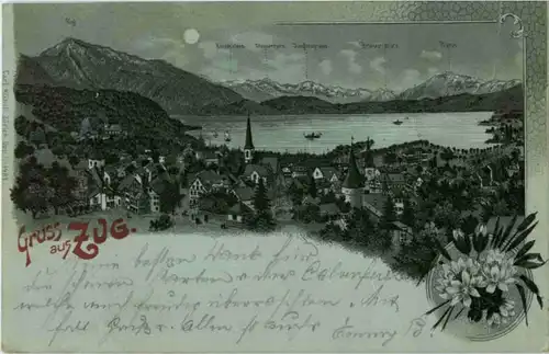 Gruss aus Zug - Litho -147330