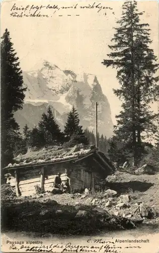 Alpenlandschaft -N6519