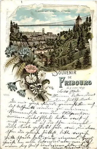 Souvenir de Fribourg 1897 -177594