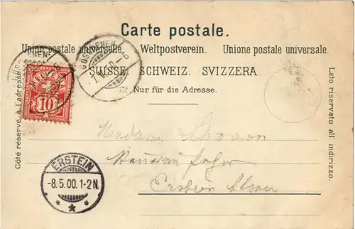 Gruss vom gotthard - Litho -186203