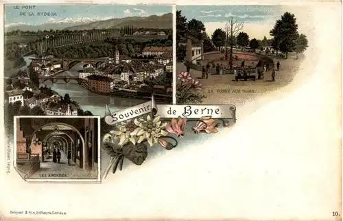 Souvenir de Berne - Litho -186449