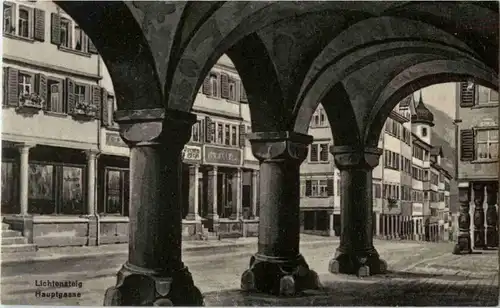 Lichtensteig - Hauptgasse -179790