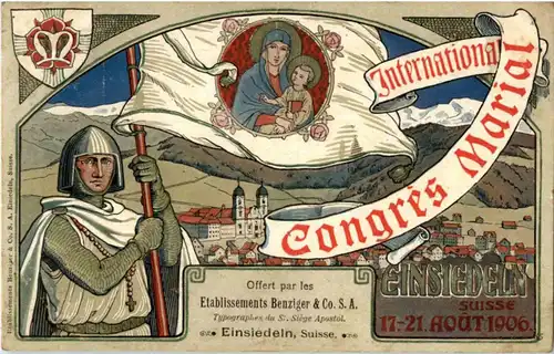 Einsiedeln - Congres Marial 1906 -186551