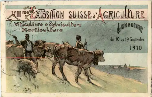 Lausanne - Exposition Agriculture 1910 -186093