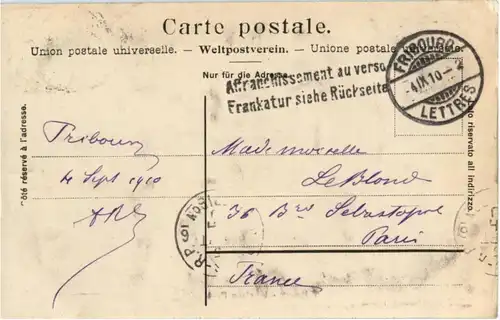 Fribourg - Le vieux Pont -177678