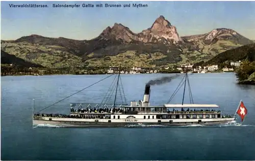 Brunnen - Dampfer Gallia -N6696