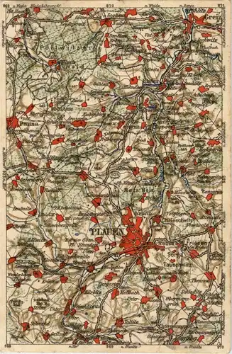 Plauen - Landkarte -13270