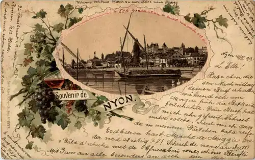 Souvenir de Nyon - Litho -186507