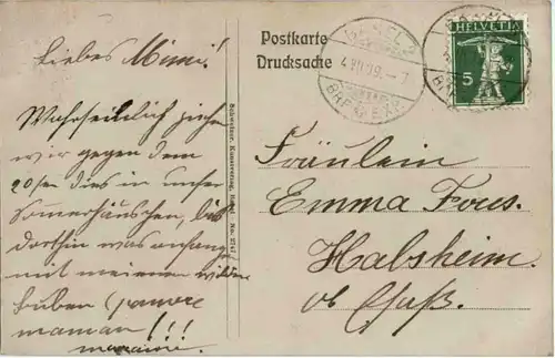 Basel - Eidg. Musikfest 1909 -186179