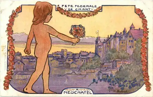 Neuchatel - Fete Federale de Chant -186103