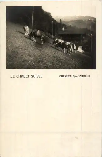 Chernex s Montreux - Le chalet Suisse -182538