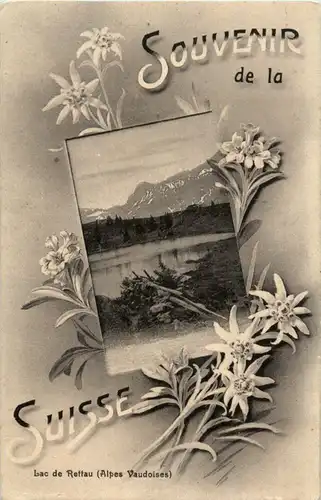Souvenir de la Suisse - Lac de Reffau -182254