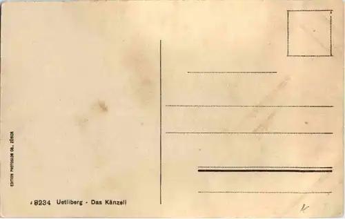 Uetliberg Das Känzeli -177064