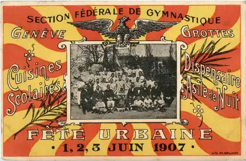 Geneve - Fete Urbane 1907 -186477