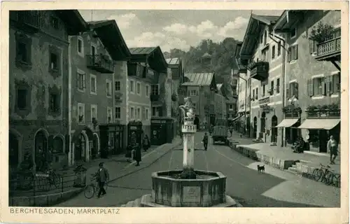 Berchtesgaden - Marktplatz -148764