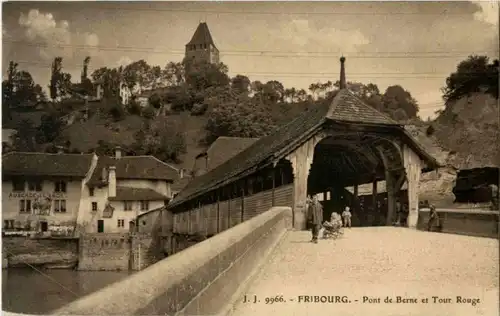 Fribourg - Pont de Berne -177696
