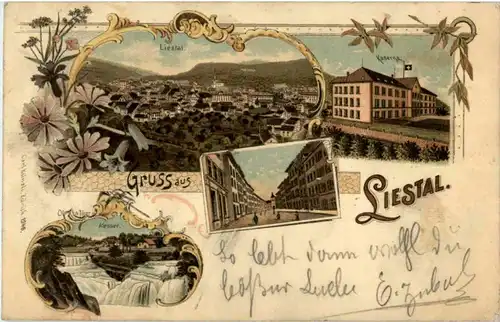 Gruss aus Liestal - Litho -186059