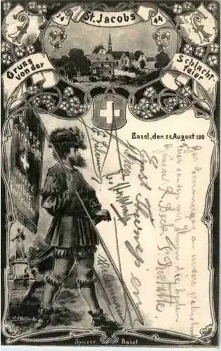 Gruss von der St. Jakobs Schlacht Feier -186259