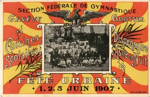 Geneve - Fete Urbane 1907 -186479