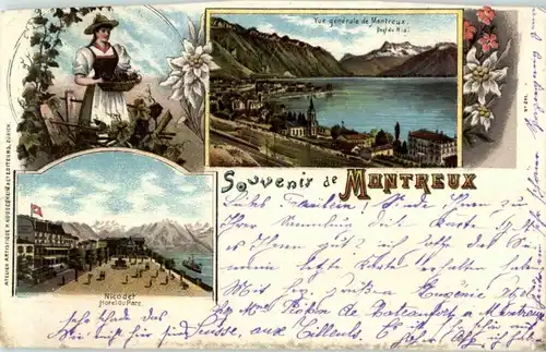 Souvenir de Montreux - Litho -186519