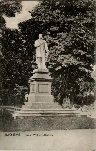 Bad Ems - Kaiser Wilhelm Denkmal -149188