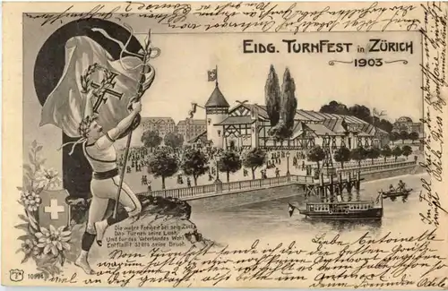 Zürich - Eidg. Turnfest 1903 -186539