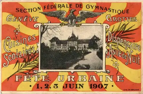 Geneve - Fete Urbane 1907 -186481