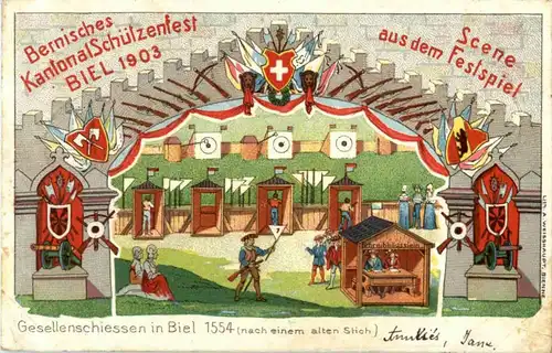 Biel - Schützenfest 1903 -186307