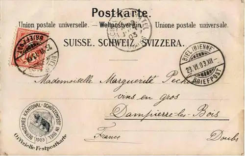 Biel - Schützenfest 1903 -186307