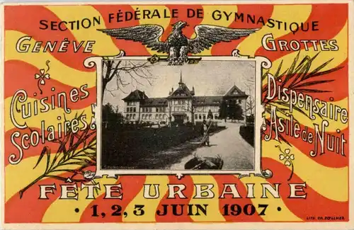 Geneve - Fete Urbane 1907 -186487