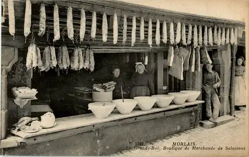 Morlaix - Marchande de Salaisons -11708