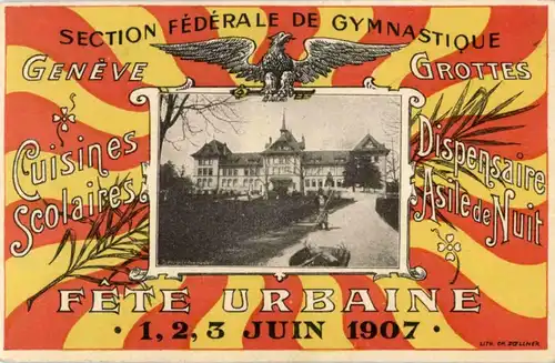 Geneve - Fete Urbane 1907 -186489