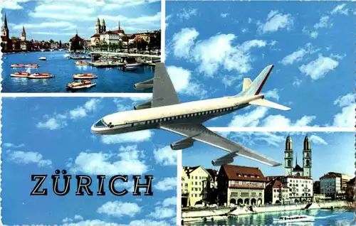 Zürich mit Flugzeug -N6759