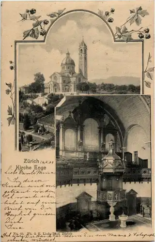 Zürich - Kirche Enge -186141
