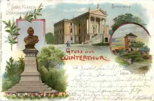 Gruss aus Winterthur - Litho -186185