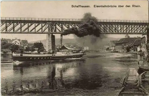 Schaffhausen - Eisenbahnbrücke -150434