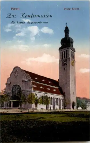 Flawil Evang. Kirche -180182