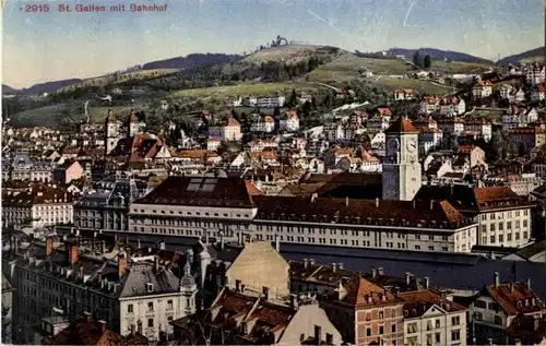 St. Gallen mit Bahnhof -180308