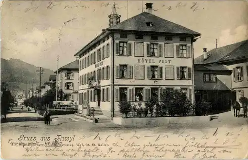 Gruss aus Flawil Hotel Post -180184