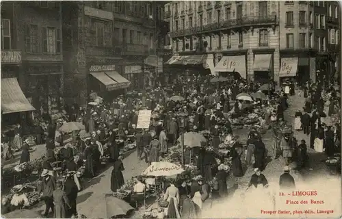 Limoges- Place des Bancs -11136