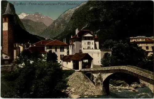 Bignasco - Ponte sulla Lavizzara - Pizzo Basodino -151266
