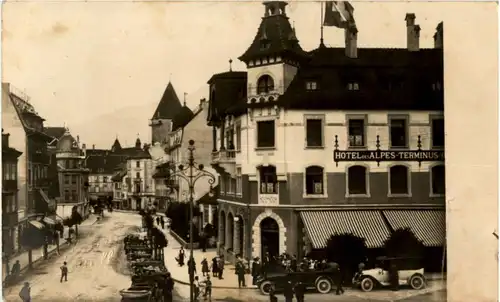 Bulle - Hotel Terminus - automobile -177798