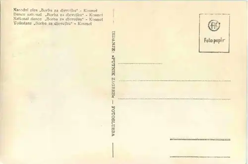 Volkstanz Borba za djevojku - Kosmet -184522