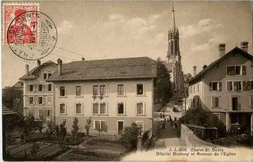Chatel St. Denis - Hopital Monnay -177870