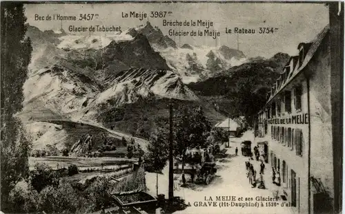 La grave - La Meije et ses Glacier -11614