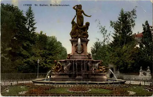 St. Gallen - Broderbrunnen -180260