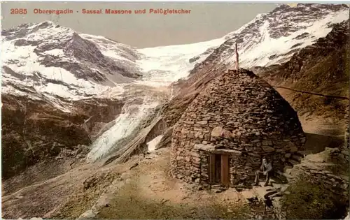 Sassal Massone und Palü Gletscher -178926
