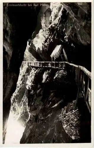 Taminaschlucht bei Pfäfers -152376