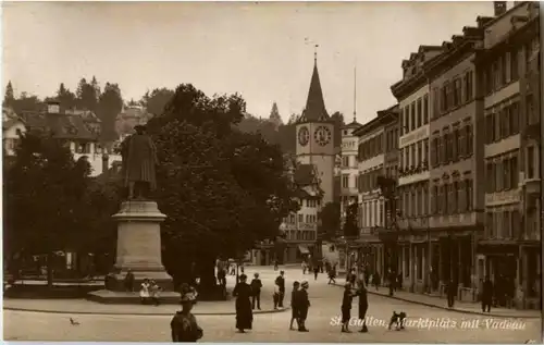 St. Gallen - Marktplatz -152886