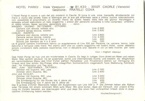 Caorle - Hoptel Parigi -183612